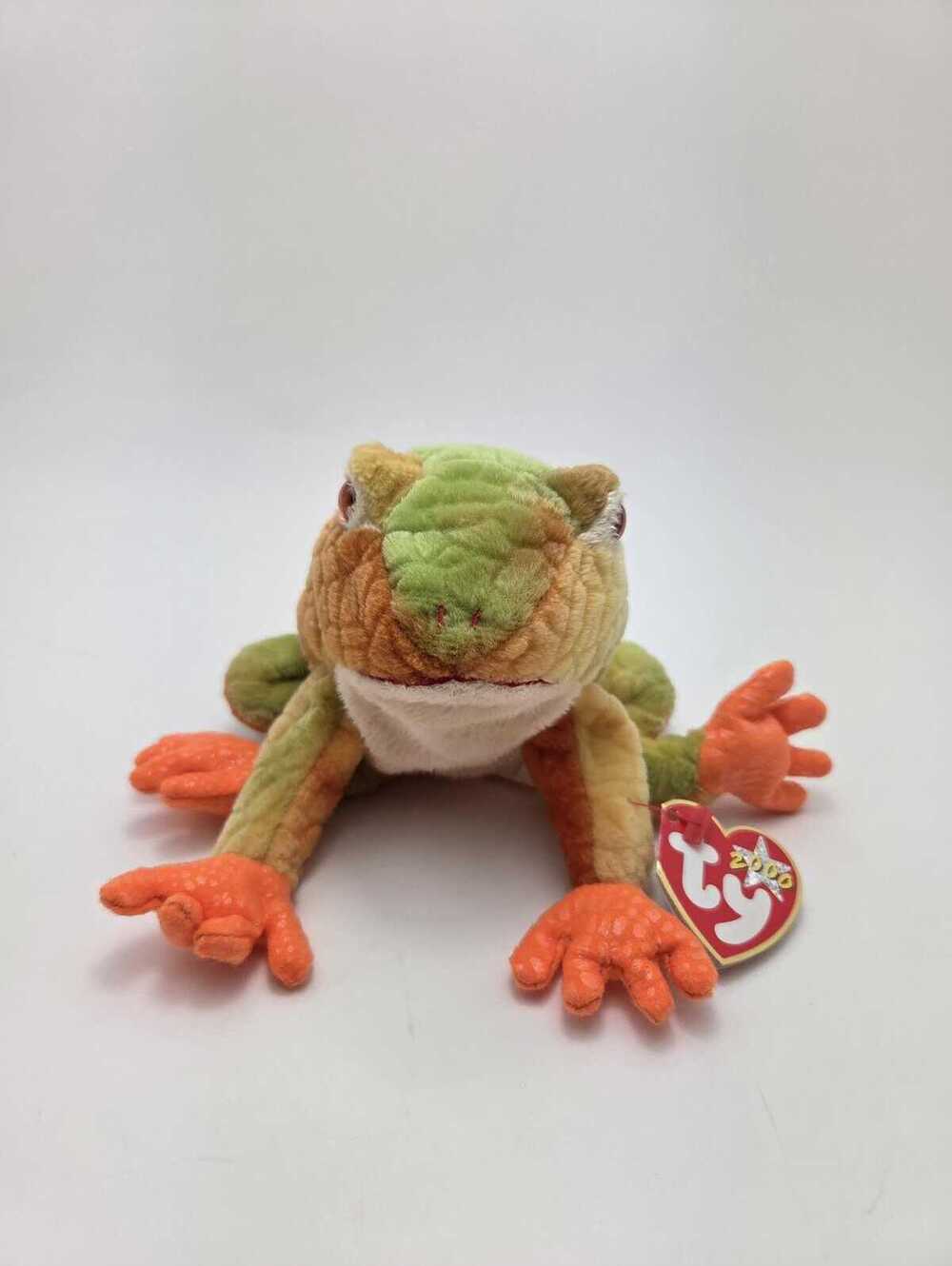 Ty Beanie Babies Prince the Frog Stuffed Animal Plush